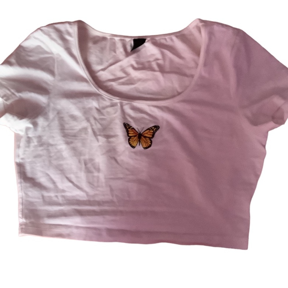 Shein Butterfly Graphic Tee